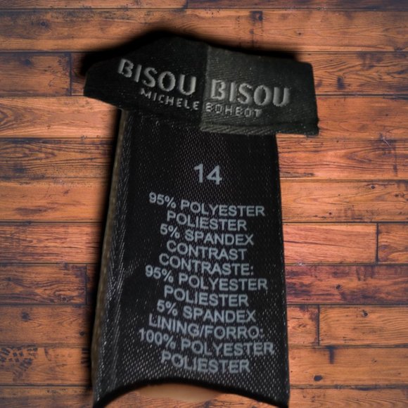 Brown, Yellow and White Bisou Bisou Mini Dress - Picture 3 of 7